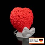 Tischlampe „Herzrosen“ – 3D-Druck Made in Germany | Rosen Herz Lampe