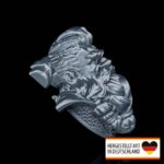 Wandlampe „Zwergenschmied“ – 3D-Druck Made in Germany
