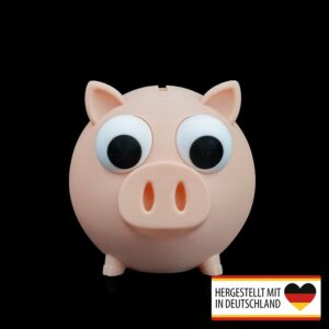 Spardose Grunzi in Tierform für Münzen