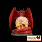 Tischlampe „Drache & Totenkopf“ – 3D-Druck made in Germany
