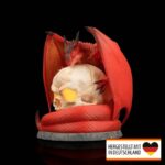 Tischlampe „Drache & Totenkopf“ – 3D-Druck made in Germany