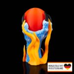 Tischlampe „Drachenkralle mit Leuchtkugel – 3D-Druck Made in Germany