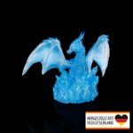 Tischlampe „Eisdrache“ – 3D-Druck Made in Germany