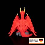 Tischlampe „Feuerdrache“ – 3D-Druck Made in Germany