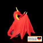 Tischlampe „Feuerdrache“ – 3D-Druck Made in Germany