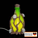 Tischleuchte „Gifttrank mit Totenköpfen“ – 3D-Druck Made in Germany