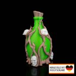 Tischleuchte „Gifttrank mit Totenköpfen“ – 3D-Druck Made in Germany