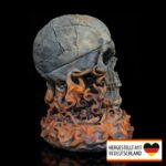 Luftbefeuchter Totenkopf - Handbemaltes Design