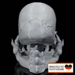 Backflow Räucherkegel Totenkopf | 3D-Druck Made in Germany