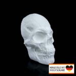 Wandlampe und Steckdosenlampe „Totenkopf“ – 3D-Druck Made in Germany