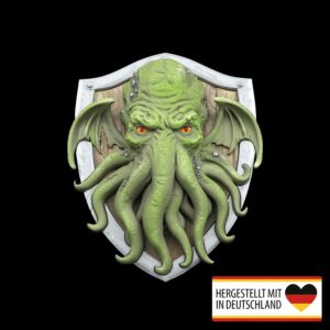 Handbemalte Wanddeko 'Der große Fang' aus nachhaltigem PLA