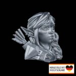 Wandlampe „Assasine“ – 3D-Druck Made in Germany