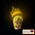 Wandlampe Kinderzimmer „Prinzessin“ – 3D Druck made in Germany