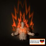 Wandlampe „Super Krieger“ – 3D-Druck Made in Germany