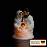 Weihnachten Tischlampe „Maria und Josef“ – Teelichthalter aus 3D-Druck