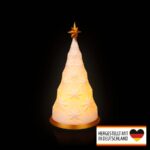 Tischlampe „Weihnachtsstern" – 3D-Druck Made in Germany | Teelichthalter