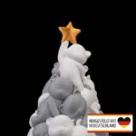 Tischlampe „Bären-Christbaum“ – 3D-Druck Made in Germany | Teelichthalter
