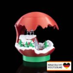Weihnachten LED Teelicht „Winterdorf“ – 3D-Druck Made in Germany | Tischlampe