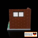 Weihnachten LED Teelicht „Weihnachtsmann am Kaminfeuer“ – 3D-Druck Made in Germany | Tischlampe