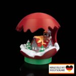 Weihnachten LED Teelicht „Winterdorf“ – 3D-Druck Made in Germany | Tischlampe
