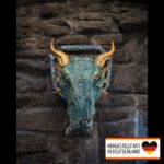 Wanddeko Wasserdrachen Trophäe - Mystischer Blickfang für Dein Zuhause