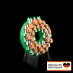 Adventskalender Kranz mit 24 Häuschen - Leuchtende Weihnachtsfreude