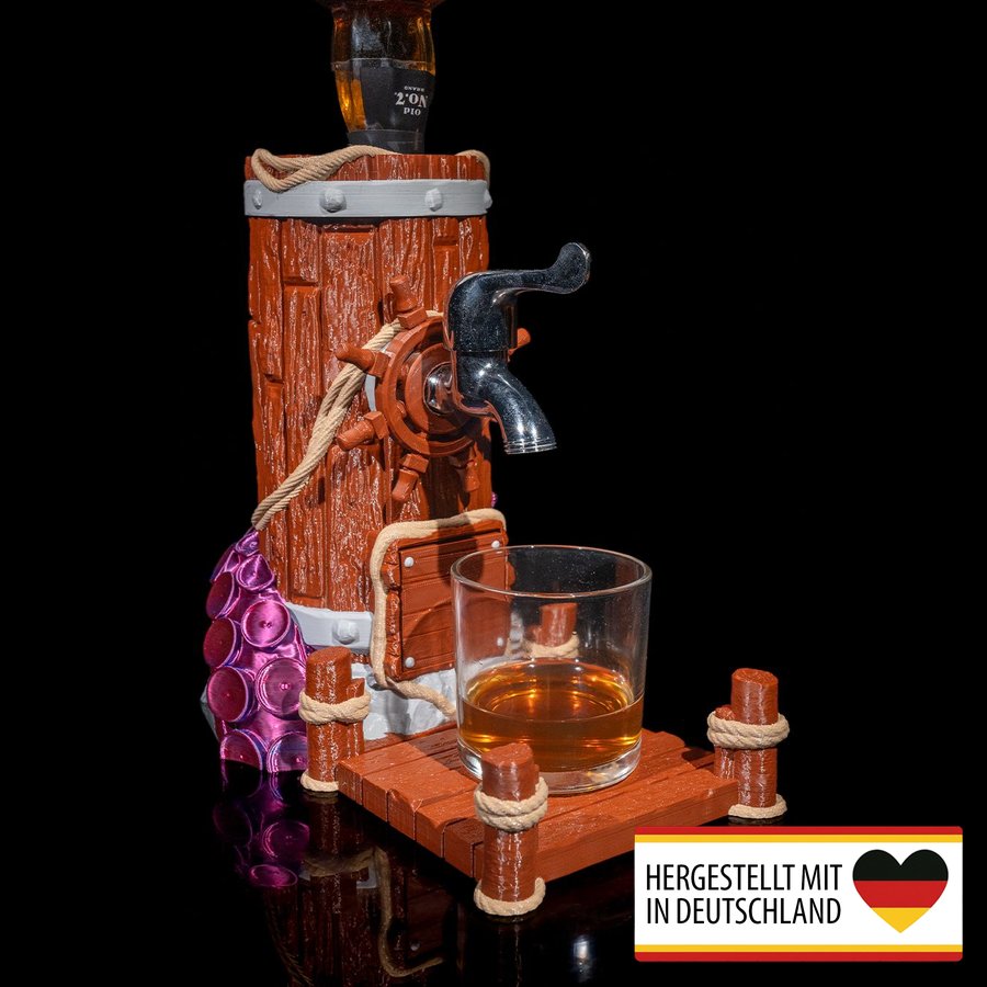 Barkeeper rustikaler Holz-Look - Vielseitiger Alltagsheld