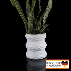 Blumentopf Bubble in harmonischem Design, 22,7 cm groß