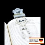 Lesezeichen Das Bücherskelett - Dein schauriger Buchwächter