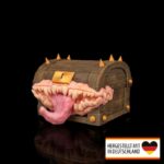 Kartenbox der gefräßigen Schatztruhe - Dein magischer Ordnungshelfer