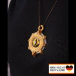 Halskette des Goldenen Wächters - Eleganz in 3D-Druck