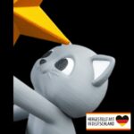 Weihnachtsbaumschmuck Meowy Tannenbaumspitze - Katzige Weihnachtsfreude