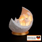 Weihnachten- Mondscheindorf- LED Teelichthalter - Magische Winterlandschaft