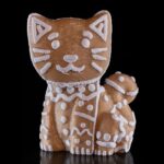 Figur Lebkuchen Katze - Dein verspielter Deko-Liebling