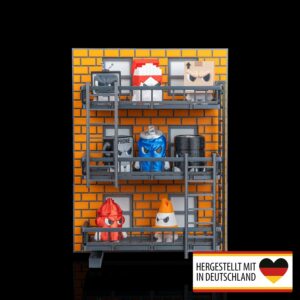 Hauptbild des Figurensets Stadtkrawall Gang mit allen acht Figuren