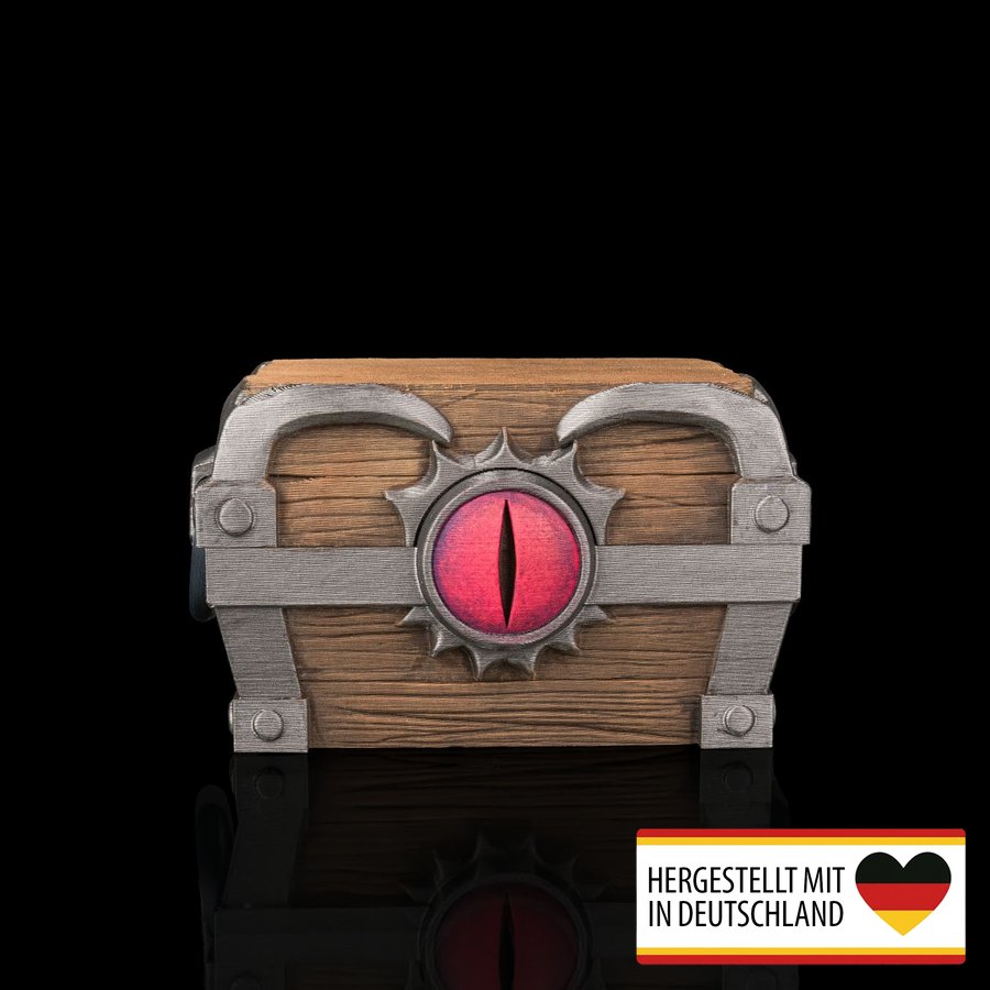 Kartenbox der Schatztruhe des Wächters - Dein geheimer Aufbewahrungsort