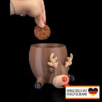 Keksedose Rentier am Limit - Dein fröhlicher Kekswächter