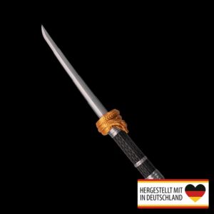 LARP Drachenzahn-Tanto mit verborgener Klinge und Dolch im Griff