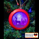 Weihnachtsbaumschmuck für die Lichterkette 3er Set - Magische Lichtkugeln