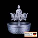 Zimmerbrunnen Buddha im Lotus - Dein täglicher Entspannungsbringer