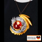 Halskette Vermächtnis des Drachenlords - Magisches Accessoire für Fantasy-Liebhaber