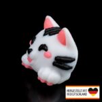 Ohrring Katze - Magnetisches Designwunder