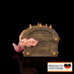 Kartenbox der gefräßigen Schatztruhe - Dein magischer Ordnungshelfer