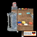 Spieltisch des Royalen Hofes - Königlicher Spaß für Zuhause