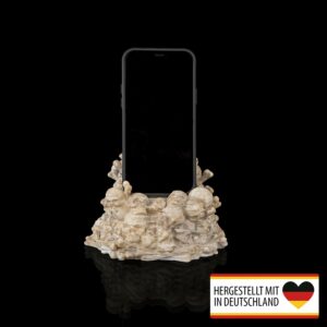 Majestätischer Totenkopf Handyhalter im Thron-Design