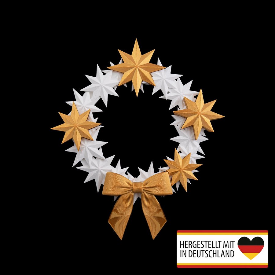 Türkrank Weihnachten Sternennacht - Magische Winterdekoration