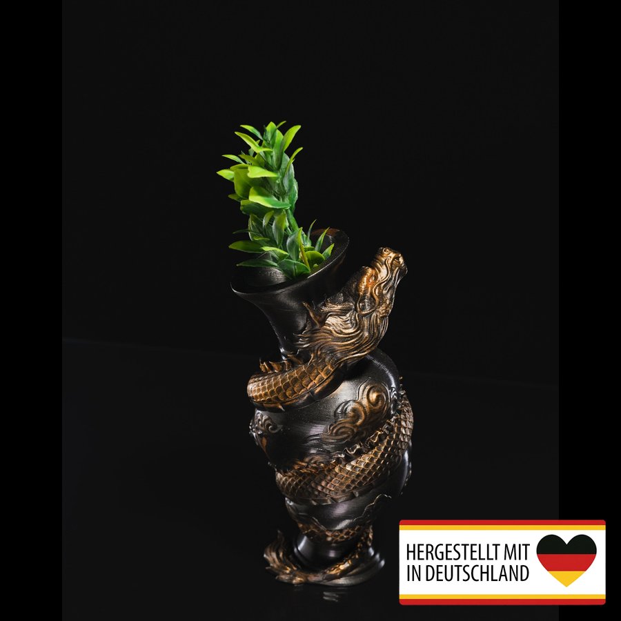 Vase DrachenTanz - Eleganz der Drachenkunst