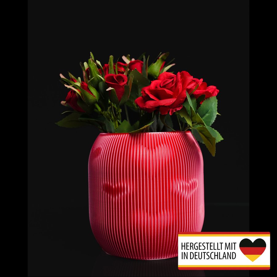 Vase Herzensrille - Romantische Eleganz für Dein Zuhause