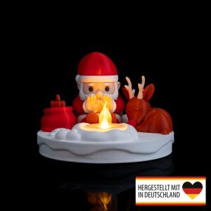 LED Teelichthalter für gemütliche Weihnachtsbeleuchtung