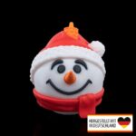 Weihnachtsbaumschmuck glücklicher Schneemann - Charmanter Wintergruß